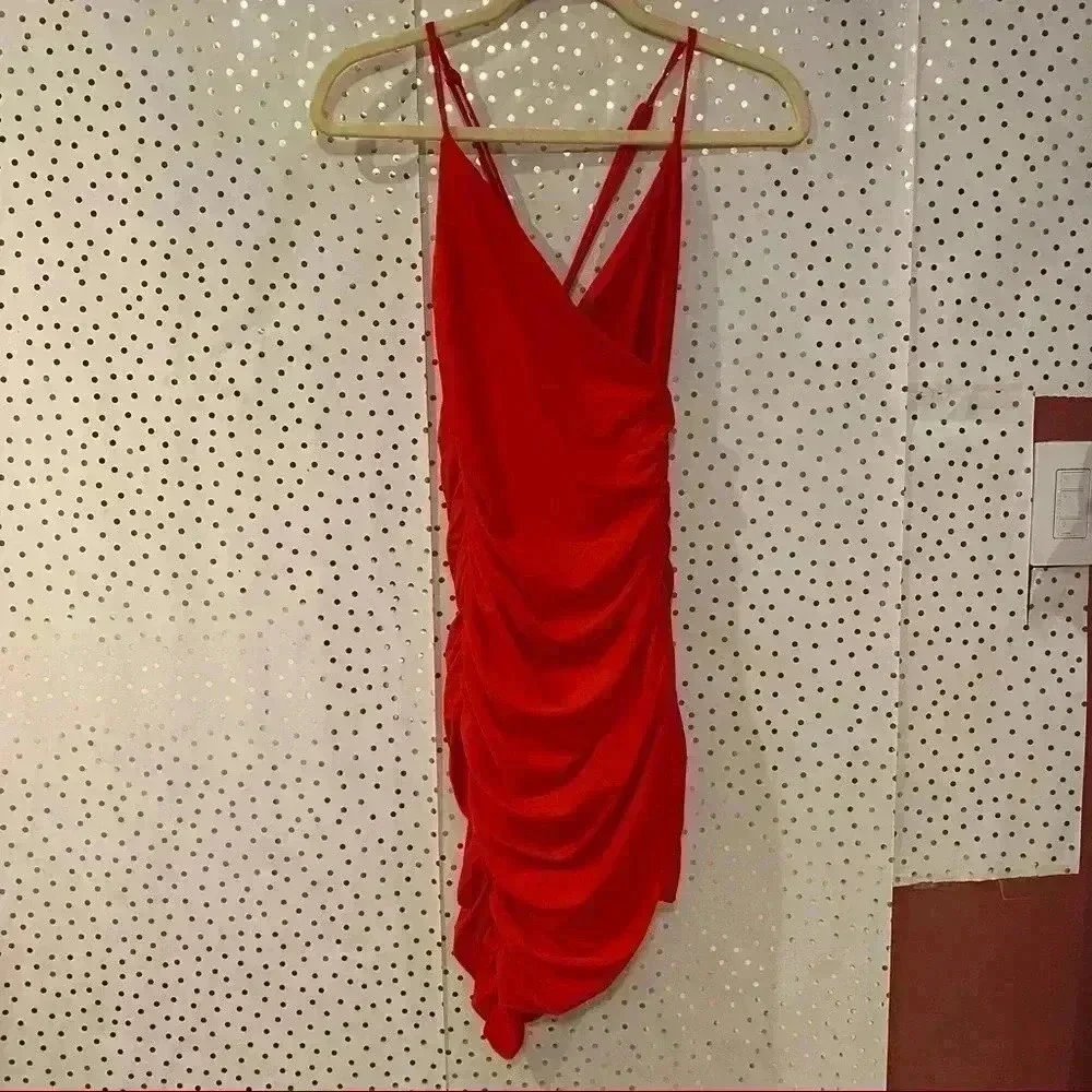 Tiger Mist Red Dress - Picture 2 of 7